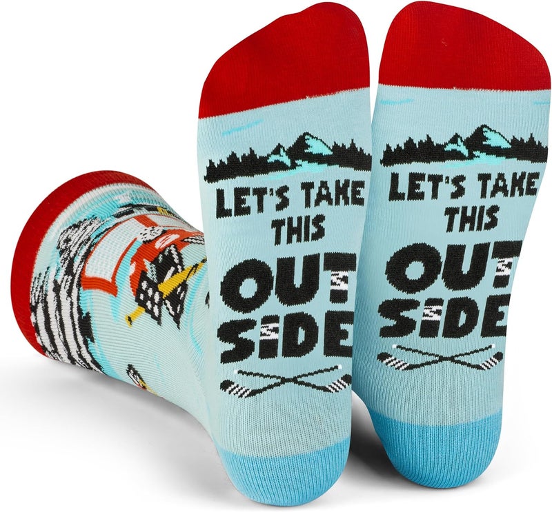 Lavley Funny Socks for Sports Fans and Players - Cool Novelty Gifts for Men, Women, & Teens - Image 1